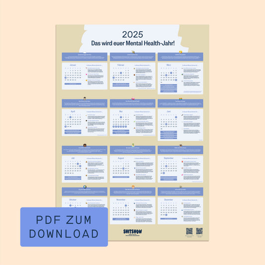 Mental Health Jahreskalender 2025 | PDF