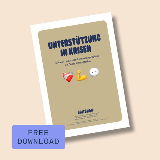 Gesprächsleitfaden für Krisen